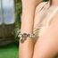 Farfume Chakra Armbänder für Frauen - Kristalle Armband Frauen Natürliche Edelsteine Yoga Reiki - Ein Set von Doppel-Armbänder（Baumachat & Lebensbaum（Mittel）
