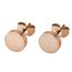 LIEBESKIND Damen-Ohrstecker Edelstahl mattiert - LJ-0051-E-07