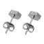 LIEBESKIND Damen-Ohrstecker Edelstahl mattiert - LJ-0055-E-07