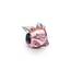 PANDORA Fliegendes Einhorn Schwein Charm aus Sterling-Silber mit Emaille in der Farbe Rosa, PANDORA Moments Kollektion, 792573C01
