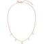 Purelei Kalea Kette Damen (Roségold) – Halskette Damen aus langlebigem Edelstahl – Wasserfeste Kette mit Anhänger – 40-45 cm Länge verstellbar – Halskette für deinen individuellen Look