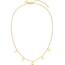 Purelei Kalea Kette Damen (Gold) – Halskette Damen aus langlebigem Edelstahl – Wasserfeste Kette mit Anhänger – 40-45 cm Länge verstellbar – Halskette für deinen individuellen Look