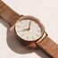 Liebeskind Berlin Damen Armbanduhr LT-0511-MQ Edelstahl in IP Roségold,Weiß am Edelstahlband