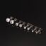YADOCA 4 Paare G23 Titan Ohrringe Hypoallergen für Damen Herren Mädchen Silber Titan Ohrstecker Cubic Zirkonia Medizinische Ohrringe für Empfindliche Ohren 3/4/5/7mm