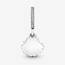 PANDORA Moments Seestern & Muschel Charm-Anhänger Sterling Silber, Cubic Zirconia 792076CZF
