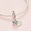 PANDORA Moments Seestern & Muschel Charm-Anhänger Sterling Silber, Cubic Zirconia 792076CZF