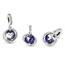 PANDORA Charm Anhänger Weltkugel "sich drehender Globus" 798021CZ