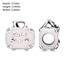 PANDORA Charm "Rosa Reisetasche" Koffer 798063EN124