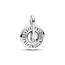 PANDORA ME Sternzeichenkreis Medaillon-Charm aus Sterling Silber mit Cubik Zirkonia, Kompatibel ME und Moments Armbändern, 793038C01
