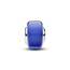 PANDORA Moments Blaues Murano-Glas Mini-Charm aus Sterling Silber, Kompatibel Moments Armbänder, 793105C00