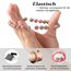 Landorilo Handmade Echte Naturstein Perlen Heilsteine Armband Damen Herren, 8MM Runde Edelsteine Yoga Armbänder, Glücksarmband, Kreative Schmuck Geschenke(Rosa Gestreifter Stein)