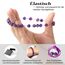 Landorilo Echte Naturstein Perlen Armband, Damen Herren Verträumt Amethyst Perlenarmband, 8MM Runde Edelsteine Yoga Chakren Armbänder, Geburtstag Valentinstag Geschenke