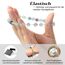 Landorilo Handmade Echte Naturstein Perlen Heilsteine Armband Damen Herren, 8MM Runde Edelsteine Yoga Armbänder, Glücksarmband, Kreative Schmuck Geschenke(Bunter Fluorit)
