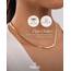 Purelei I'lalo Choker (Roségold) – Elegante Kette aus 18K vergoldetem Edelstahl – Verstellbare Länge 35/40 cm – Schmuck inspiriert von Hawaii – Designed in Germany