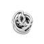 Pandora Charm "Always Together" Verschlungene Herzen Silber 791507C00