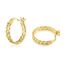 Gold Creolen Ohrringe für Damen, Sterlingsilber Kleine Huggie Ohrringe Kette Huggie Creolen für Damen Silber Ohrringe hypoallergen S925 Creolen Schmuck Geschenk