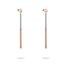 Liebeskind Berlin Ohrstecker LJ-1555-E-61 Bicolor Silber, IP Roségold
