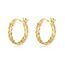 Gold Creolen Ohrringe für Damen, Sterlingsilber Kleine Huggie Ohrringe Kette Huggie Creolen für Damen Silber Ohrringe hypoallergen S925 Creolen Schmuck Geschenk