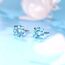 Limerencia Titan Ohrstecker für Damen Herren, G23 Implantat Ohrringe Hypoallergen Titan, Nickelfrei Medizinische Ohrstecker, 5MM CZ Ohrringe für empfindliche Ohren Mode Damenschmuck