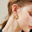 Gold Creolen Ohrring für Damen, Klein Klobige Creolen hypoallergen Sterlingsilber 925 Kleine Gehämmerte Dicke Creolen Leichte Huggie Creolen Klassische Schmuckgeschenke