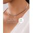 Purelei I'lalo Choker (Silber) – Elegante Kette aus Edelstahl – Verstellbare Länge 35/40 cm – Schmuck inspiriert von Hawaii – Designed in Germany