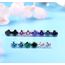 Limerencia Titan Ohrstecker für Damen Herren, G23 Implantat Ohrringe Hypoallergen Titan, Nickelfrei Medizinische Ohrstecker, 5 MM CZ Ohrringe für empfindliche Ohren Mode Damenschmuck