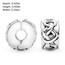 PANDORA hearts silver clip