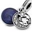 PANDORA Charm Silber Anhänger "Vintage Nachthimmel" 791993CZ