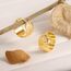 Gold Ohrringe Kleine Creolen für Damen, Kleine Gehämmerte Gold Ohrringe Hypoallergene Sterling Silber Ohrringe Gold Gehämmerte Breite Ohrringe Kleine Huggie Creolen Ohrringe Leichte Creolen Frauen