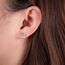 Limerencia Titan Ohrstecker für Damen Herren, G23 Implantat Ohrringe Hypoallergen Titan, Nickelfrei Medizinische Ohrstecker für empfindliche Ohren Mode Damenschmuck