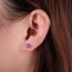 Limerencia Titan Ohrstecker für Damen Herren, G23 Implantat Ohrringe Hypoallergen Titan, Nickelfrei Medizinische Ohrstecker, 5 MM CZ Ohrringe für empfindliche Ohren Mode Damenschmuck
