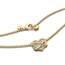 PANDORA Moments Funkelnde Unendlichkeits-Herz Collier-Halskette aus Sterling Silber mit vergoldeter Metalllegierung und Zirkonia Steinen, Größe 50cm, 362666C01-50