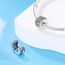 HappyStar Silber 925 Charms Anhänger für Armbänder,Combination Dangle Anhänger Bead Charms für Damen Kompatibel mit Pandora Europäischen Armbändern und Halskette （Mit Spacer Beads