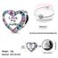 HappyStar Silber 925 Charms Anhänger für Armbänder, Combination Dangle Anhänger Bead Charms für Damen Kompatibel mit Pandora Europäischen Armbändern und Halskette （Mit Spacer Beads