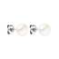 Purelei Pearl Ohrringe (Silber) – Damenohrringe aus langlebigem Edelstahl – Wasserfeste Ohrringe Damen – 1,56 cm Durchmesser – Modeschmuck für deinen individuellen Look