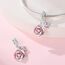 HappyStar Silber 925 Charms Anhänger für Armbänder,Combination Dangle Anhänger Bead Charms für Damen Kompatibel mit Pandora Europäischen Armbändern und Halskette （Mit Spacer Beads