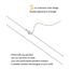 OSTAN Silberkette Damen Kette Ohne Anhänger, Erbskette Ankerkette, Sterlingsilber 925 Halskette Lang Dünne Feine Silber Chain (80+5cm)