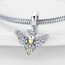 HappyStar Silber 925 Charms Anhänger für Armbänder, Combination Dangle Anhänger Bead Charms für Damen Kompatibel mit Pandora Europäischen Armbändern und Halskette （Mit Spacer Beads