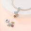 HappyStar Silber 925 Charms Anhänger für Armbänder,Combination Dangle Anhänger Bead Charms für Damen Kompatibel mit Pandora Europäischen Armbändern und Halskette （Mit Spacer Beads