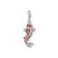 Thomas Sabo Damen Charm-Anhänger Koi Charm Club 925 Sterling Silber 1702-664-7