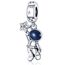 HappyStar beads charms,passt Charms Armbänder Halskette Europäischen Schmuck ，Bead Charms für Damen,925 Sterling Silber Dangle Anhänger