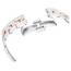 Swarovski Cosmopolitan Uhr, Damenuhr mit Silberfarbenem Zifferblatt, Swarovski Kristallen und Edelstahlarmband