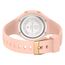 GOLDEN HOUR Digital Uhr Damen 5ATM Wasserdichte Sport Chronograph Mit Silikonarmband - Elegant Sportliche Armbanduhr Mit Datum Und Leuchtend Leicht Ablesbarem Zifferblatt - Champagne