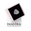 PANDORA Moments Funkelnde Blühende Rose Oversized Charm aus Sterling Silber mit Zirkonia, Kompatibel Moments Armbändern, 793245C01
