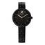 Swarovski Cosmopolitan Uhr, Metallarmband, Schwarz, Schwarzes PVD-Finish