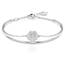 Swarovski Sublima Armband, Rhodiniertes Damenarmband mit Strahlenden Swarovski Kristallen