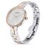 Swarovski Cosmopolitan Uhr, Damenuhr mit Silberfarbenem Zifferblatt, Swarovski Kristallen und Edelstahlarmband