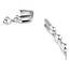 Swarovski Una Angelic Armband, Rhodiniertes Damenarmband mit Blauen Kristallen und Weißem Kristallpavé, Mit Faltverschluss, Armbandlänge: 16.5-19 cm, Armbandbreite: 0.6 cm