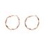 Purelei Ke Kai Ohrringe (Rosegold) – Wasserfeste Damenohrringe aus langlebigem Edelstahl – Ohrringe Damen 4,2 cm Durchmesser – Modeschmuck für deinen individuellen Look
