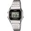Casio DamenArmbanduhr Digital Quarz Edelstahl LA680WEA-1EF